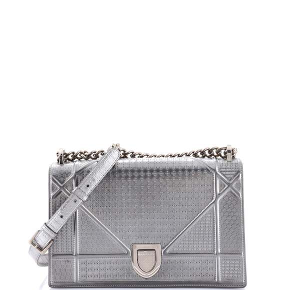 Christian Dior Diorama Flap Bag Cannage #183147C92B - Picture 1 of 9